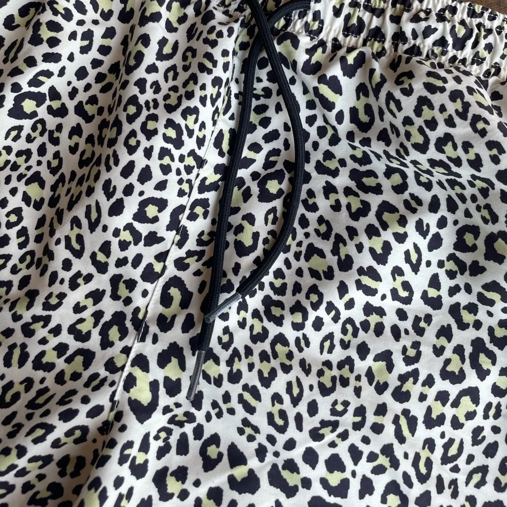 PacSun Black and White Animal Print Swim Trunks - Picture 3 of 6